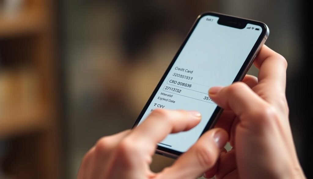 updating credit card details